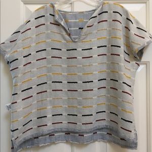 ace&jig cotton Ojai crop top